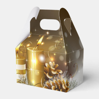 Gold Candles Weihnachten Geschenkschachtel