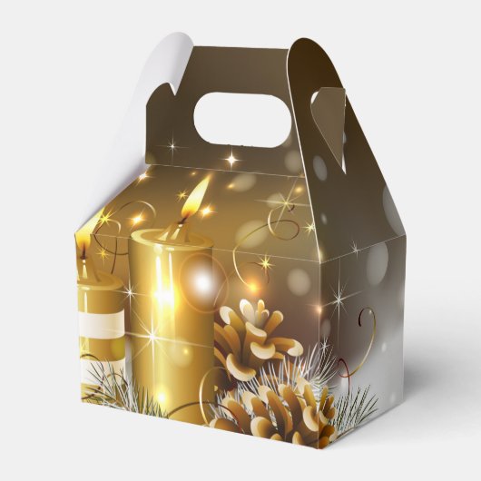 Gold Candles Weihnachten Geschenkschachtel (Vorderseite)