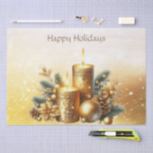 Gold Candles Weihnachtsartikel Seidenpapier (Handwerk)