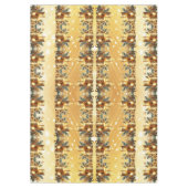 Gold Candles Weihnachtsfest Tischtuch Tischdecke (Vorderseite)