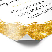 Gold Candy Buffet Baby Duschgel Fotodruck (Ecke)