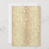 Gold-Cap, Disco-Ball, Violetserien Einladung (Rückseite)