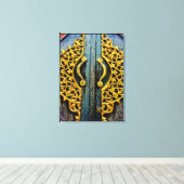 Gold Carving Leinwanddruck (Insitu (Holzboden))
