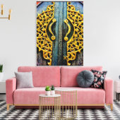 Gold Carving Leinwanddruck (Insitu (Wohnzimmer))