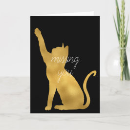 Gold Cat Vermisst Karte