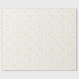 Gold Celestial Geschenkpapier
