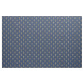 Gold Celtic Cross auf Navy Blue Stoff (Yard (91,4 cm))