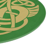 Gold Celtic Horse Pattern Schneidebrett (Ecke)