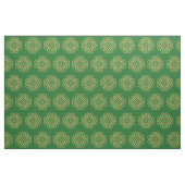 Gold Celtic Kleeblatt Muster Stoff (Fat Quarter (45,7 x 55,9 cm))