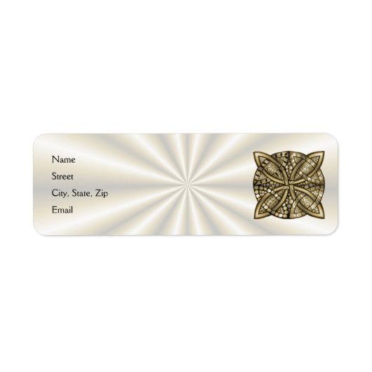 Gold Celtic Knot Original Artistic Design (Vorne)