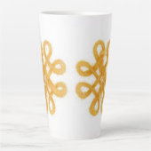 GOLD CELTIC KNOT Tall Tape Tasse (Vorderseite)