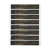 Gold Champagne Bubbles Engagement Party (Bogen)