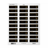 Gold Champagne Bubbles Engagement Party (Vorne)