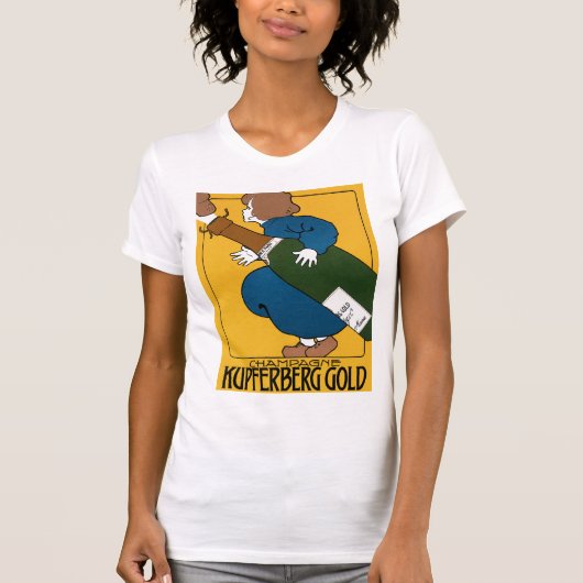 Gold Champagne Kupferberg T-Shirt (Vorderseite)