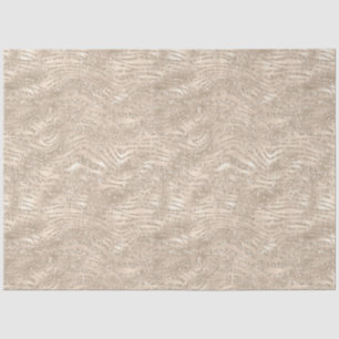 Gold Champagner Glitzer Zebra Druckglas Seidenpapier