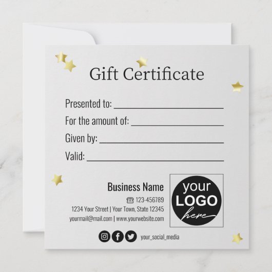 Gold Christmas Ball Stars Ribbon Klasse Geschenkka (Rückseite)