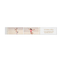 Gold Christmas Holiday Return Address Labels