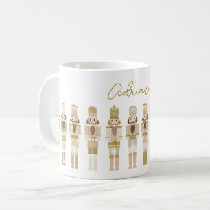 GOLD CHRISTMAS NUTCRACKERS KAFFEETASSE