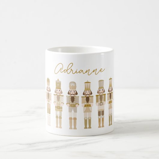 GOLD CHRISTMAS NUTCRACKERS KAFFEETASSE (Mittel)