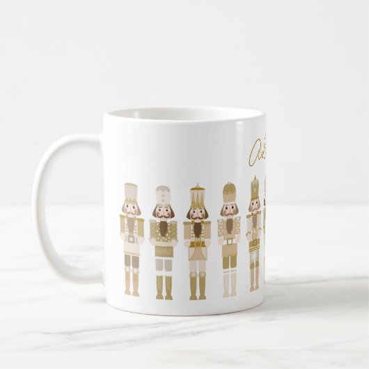 GOLD CHRISTMAS NUTCRACKERS KAFFEETASSE (Links)
