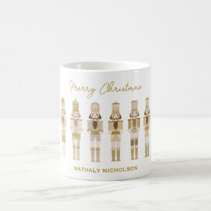 GOLD CHRISTMAS NUTCRACKERS KAFFEETASSE