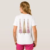 Gold Christmas Tree's T-shirt (Schwarz voll)