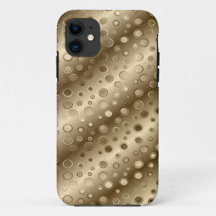 Gold Circle Champagne Bling Case-Mate iPhone Hülle