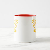 Gold Claddagh Ring Kaffeetasse (Mittel)