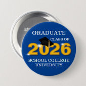 Gold Class Abschluss 2026 Button (Vorne & Hinten)