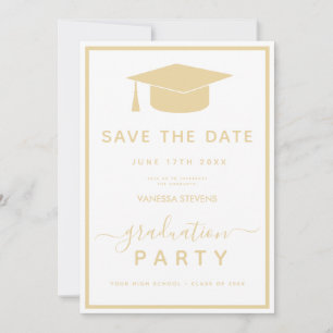 Gold Classic Abschluss Save the Date