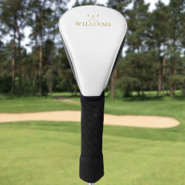 Gold Classic Personalisiert Name Golf Clubs Headcover