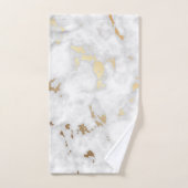 Gold Classy Marble stone Royal Badhandtuch Set (Handtuch)