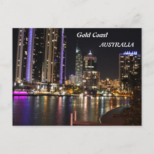 Gold Coast Australia Post Card Postkarte