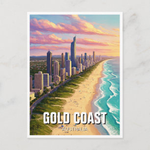 Gold Coast Australia Reisen Postkarte