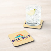 Gold Coast Australien Getränkeuntersetzer (Rechte Seite)