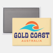 Gold Coast Australien Magnet (Vorderseite/Rückseite)