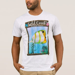 Gold Coast Australien Reiseplakat. T-Shirt