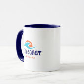 Gold Coast Australien Tasse (Vorderseite Links)