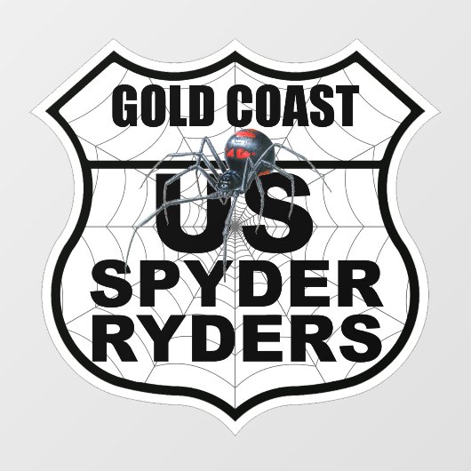Gold Coast Chapter - Aufkleber Kapitel Logo (Blatt)