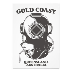 Gold Coast Queensland Australien Tauchposter Fotodruck