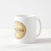 Gold Coin Dream Big Kaffeetasse (VorderseiteRechts)