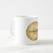 Gold Coin Dream Big Kaffeetasse (Vorderseite Links)