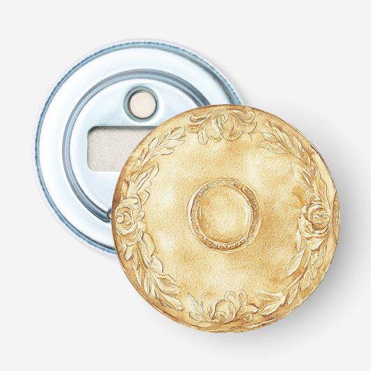 Gold Coin Flaschenöffner (Vorderseite)