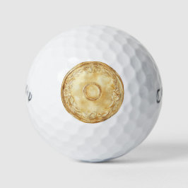 Gold Coin Golfball