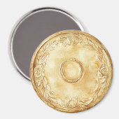 Gold Coin Magnet (Vorderseite/Rückseite)
