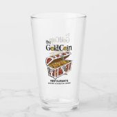 Gold Coin Restaurants, Chicago, Evanston, Skokie Glas (Vorderseite)