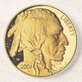Gold Coin Untersetzer (Vorne)