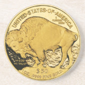 Gold Coin Untersetzer (Vorne)
