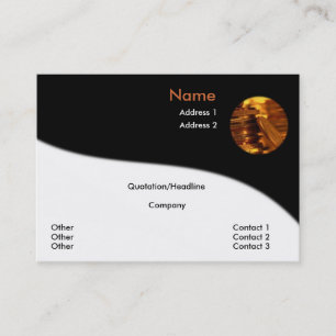 Gold Coins Business Card Visitenkarte