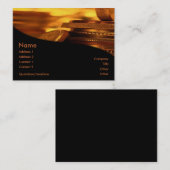 Gold Coins Business Card Visitenkarte (Vorne/Hinten)